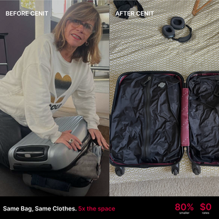 "I always have to leave something behind."